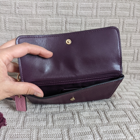 SOLD - Coach Small Triple Wristlet in Colorblock - EUC - Picture 14 of 15